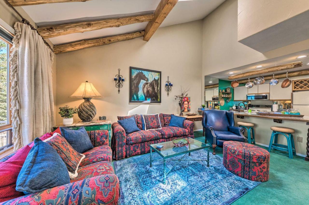 Eclectic Home With Deck 4 Miles To Ski Cloudcroft! Exterior foto